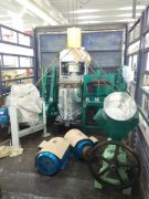 辽宁盘山县顾客订购的大豆榨油机全套机械设备已出厂