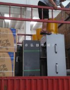 河南遂平县粮油公司订购的全自动液压榨油机已发出