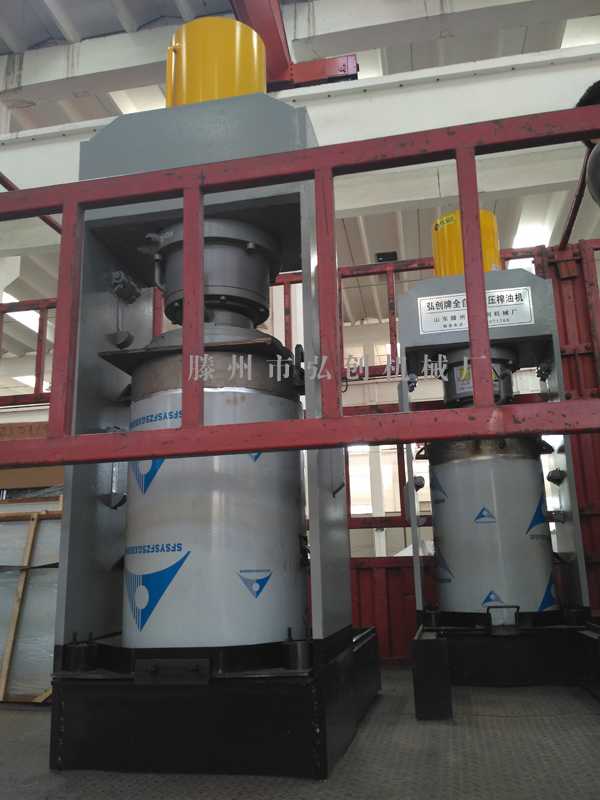 海南省海口市顾客订购的不锈钢椰浆压榨机已发出