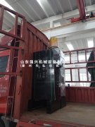 江苏太仓大型外资企业订购的新型液压压榨机已发出