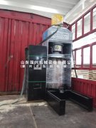重庆市大型农业服务公司订购的不锈钢压榨机已发出